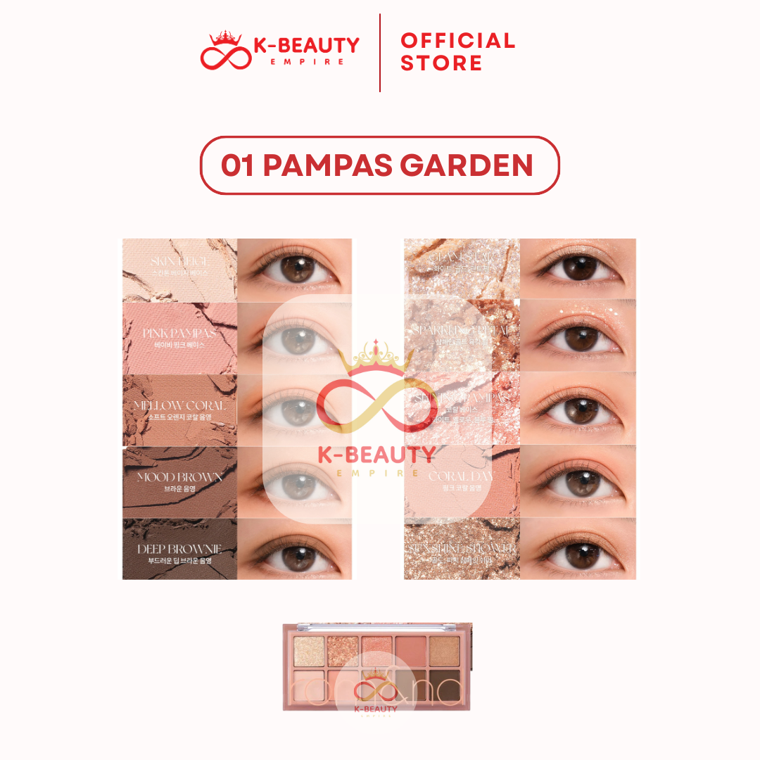 [Romand] Better Than Palette Eyeshadow / Rosebud / Pampas / Mahogany