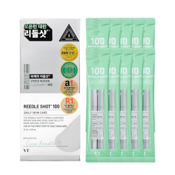 [VT Cosmetics] Reedle Shot 100 (50ML) & Ampouler 100 & 300 10EA(2ML)