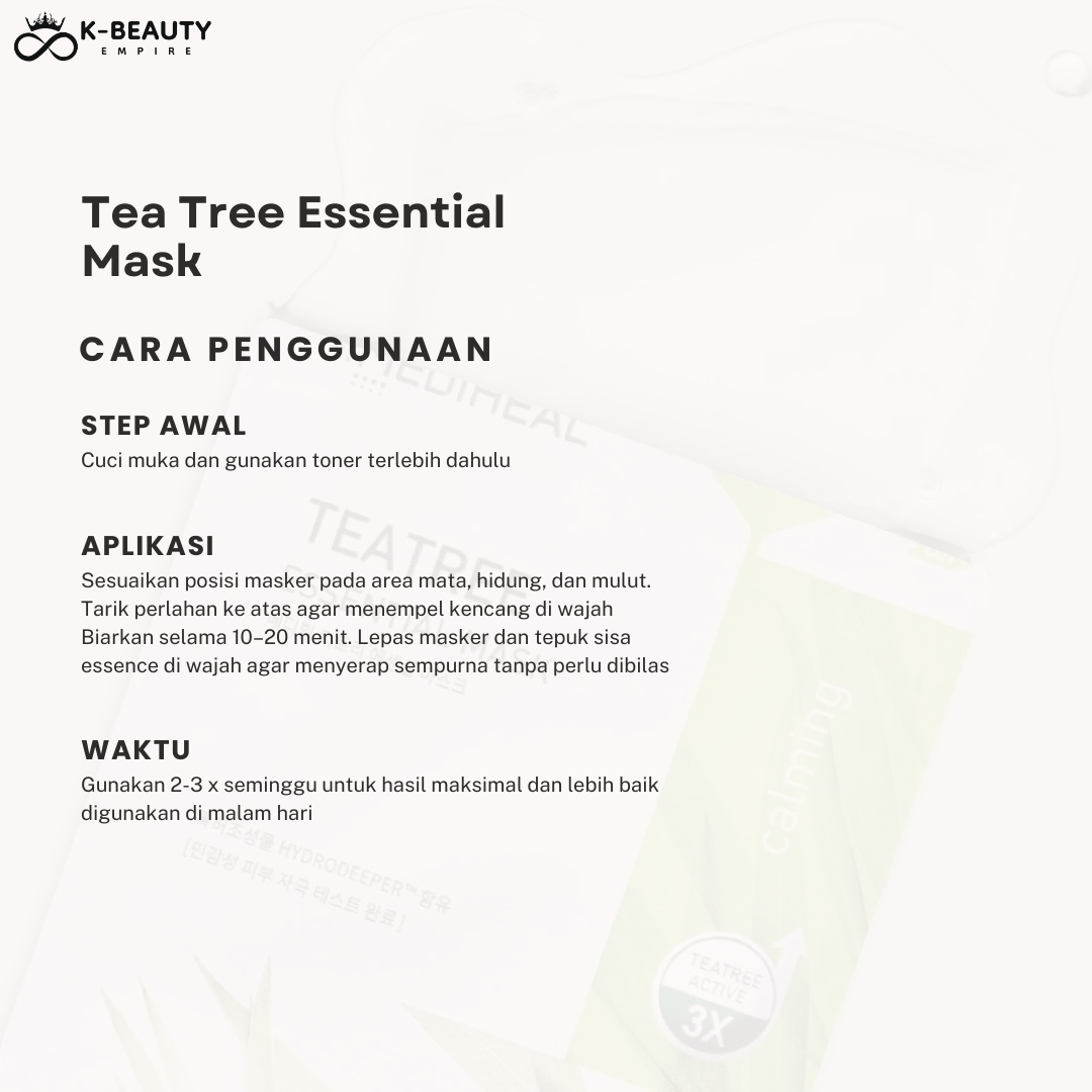 [Mediheal] Tea tree essential mask (5EA / 10EA)