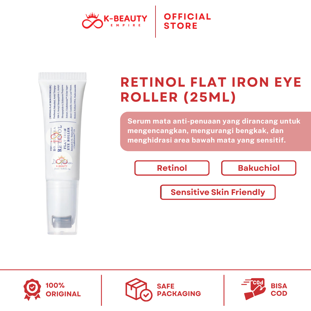 [Dr. Althea] Retinol Flat Iron Eye Roller (25ML)