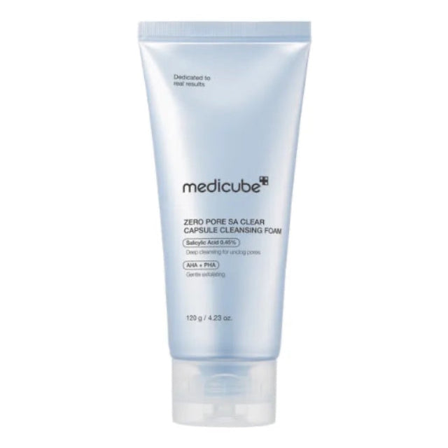 [Medicube] Zero Pore SA Clearing Capsule Cleansing Foam 120gr