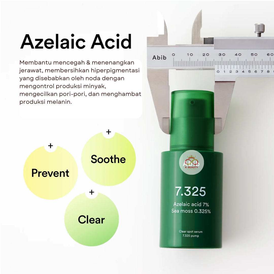 [Abib] Clear spot serum 7.325 pump / Azelaic acid (30ML)