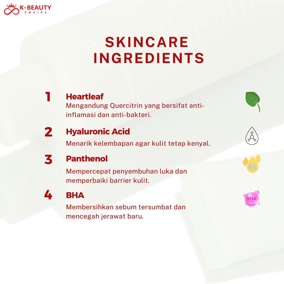 [Abib] Heartleaf Calming Trial Kit (Cleanser, Serum, Toner, Moisturizer)