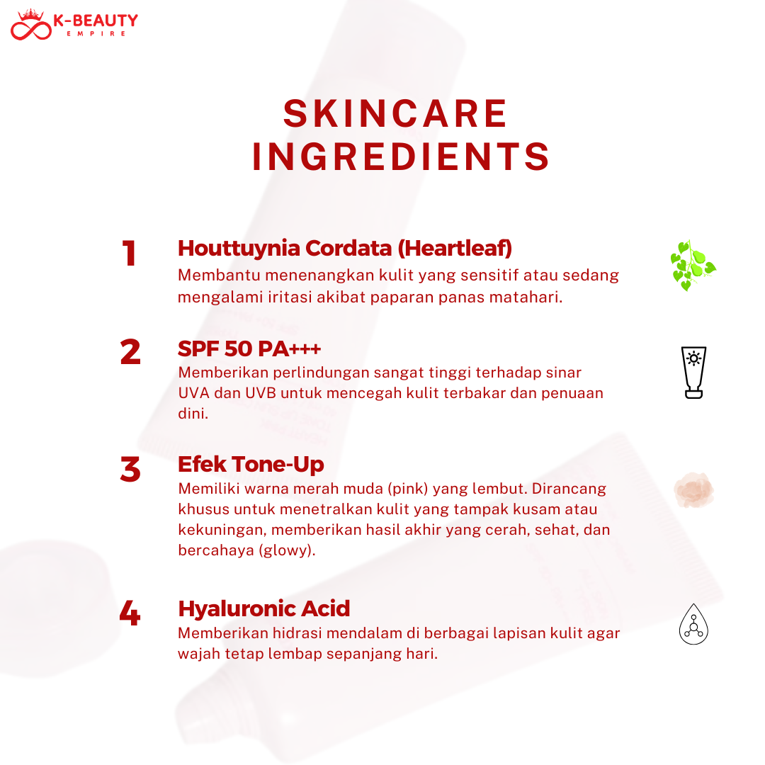 [Celimax] Heart Pink Toneup Sun Cream 40ML