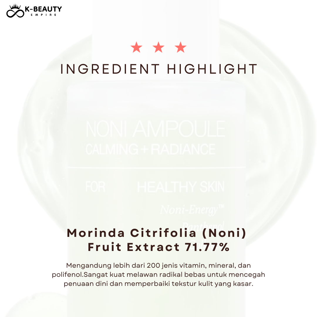 [Celimax] Noni Ampoule Calming + Radiance 30ML
