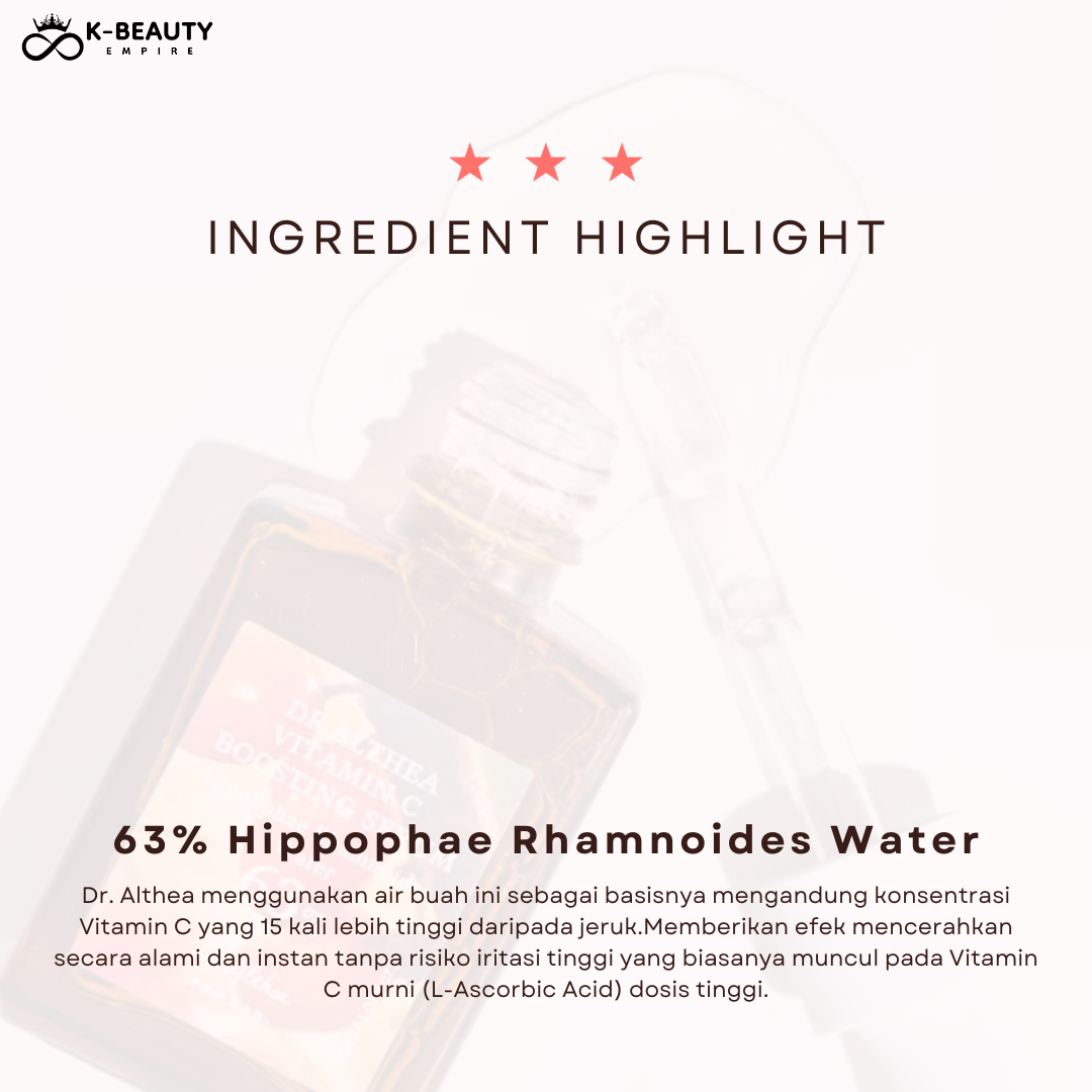 [Dr. Althea] Vitamin C Boosting Serum 30ML Renewed 63%