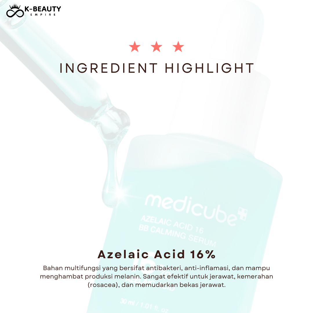 [Medicube] Azelaic Acid 16% BB Calming Serum 30ML
