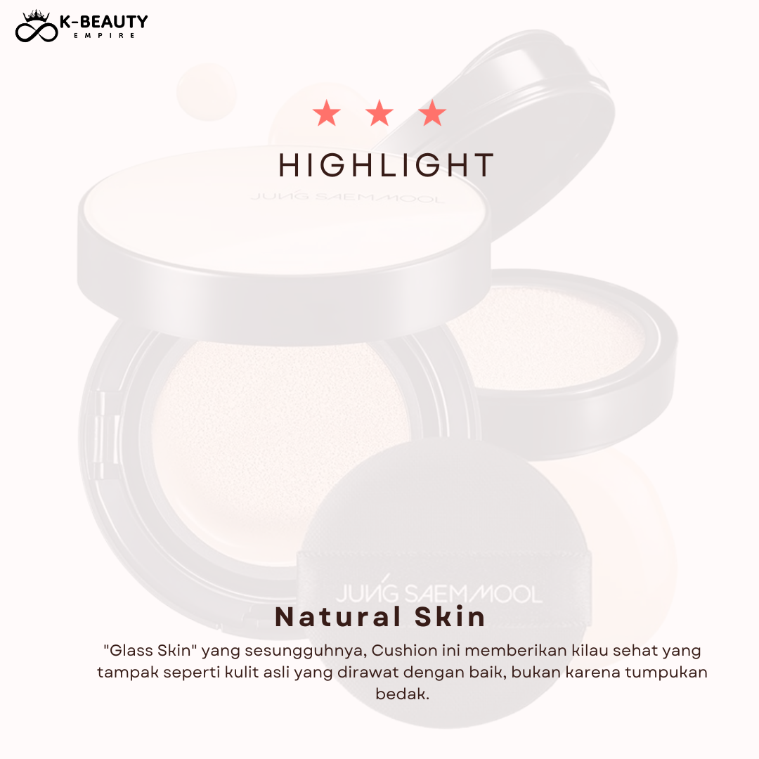 [JungSaemMool] Essential Skin Nuder Cushion Set + Refill (14gr)