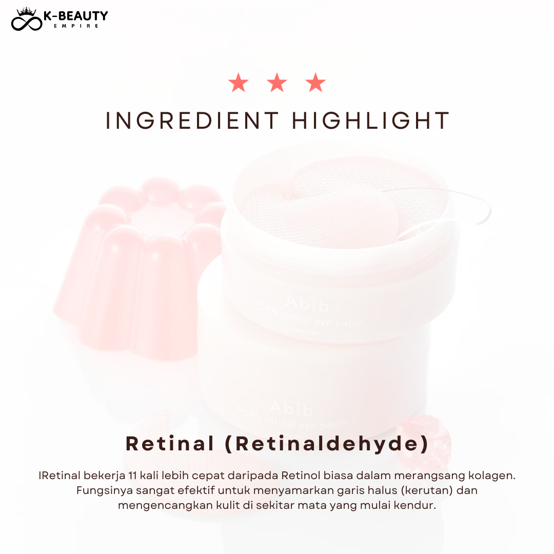 [Abib] PDRN Retinal Eye Patch Glow Jelly (60 PCS)