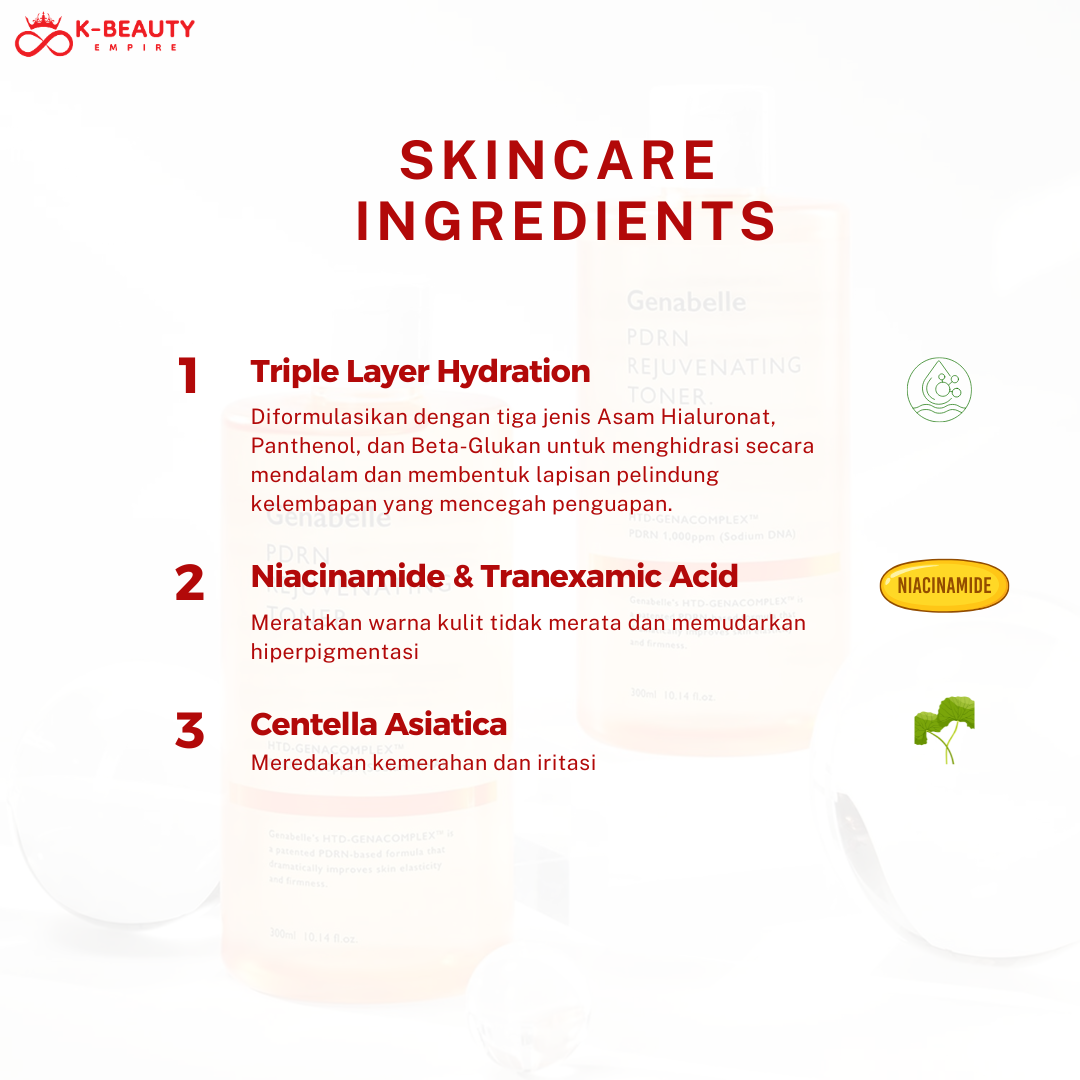 [Genabelle] PDRN Rejuvenating Toner (300ML)