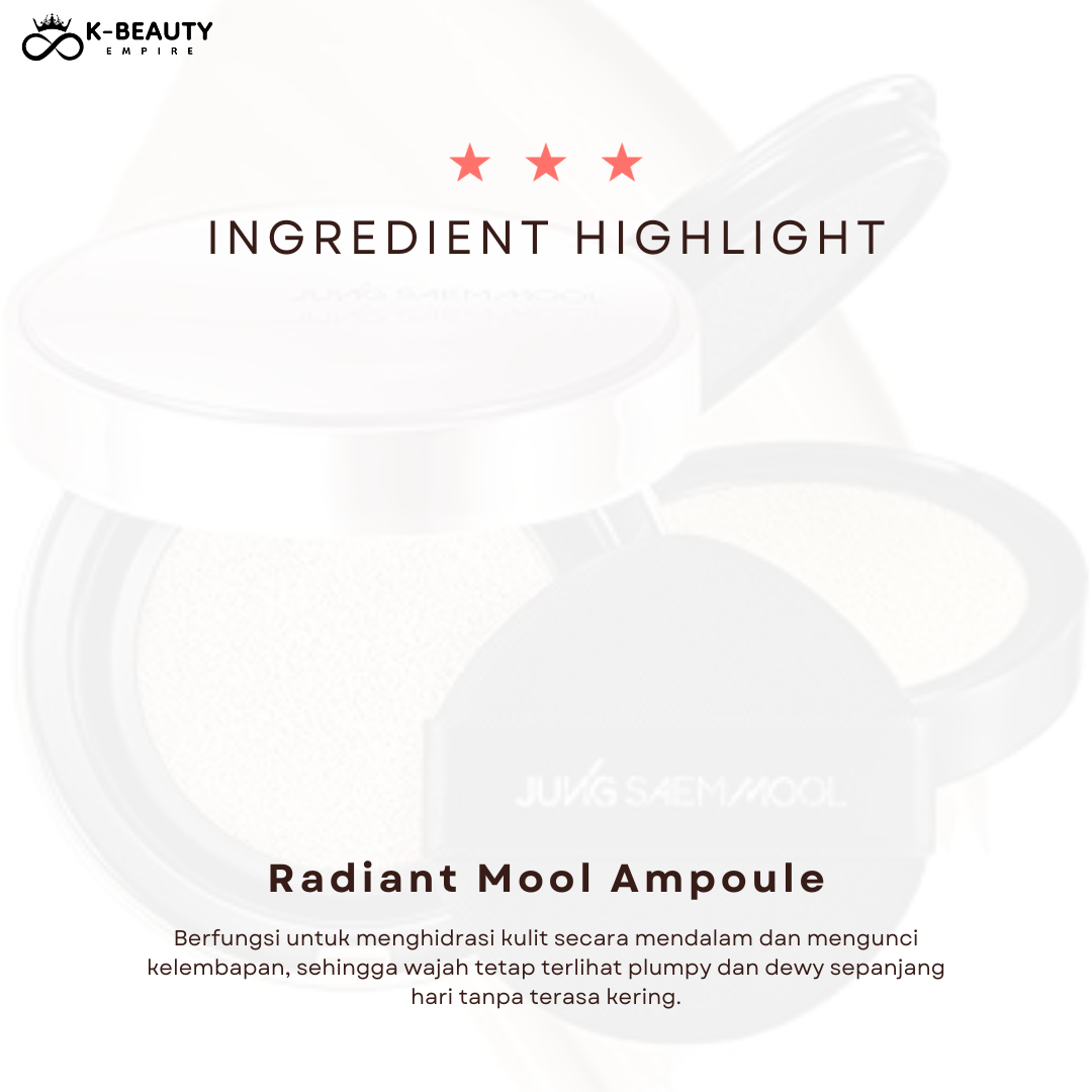 [JungSaemMool] Masterclass radiant cushion + refill (15gr x 2)