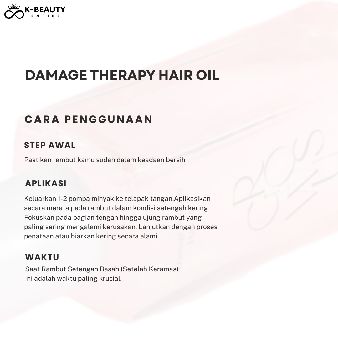 [Growus] Damage Therapy Hair Oil 65ML