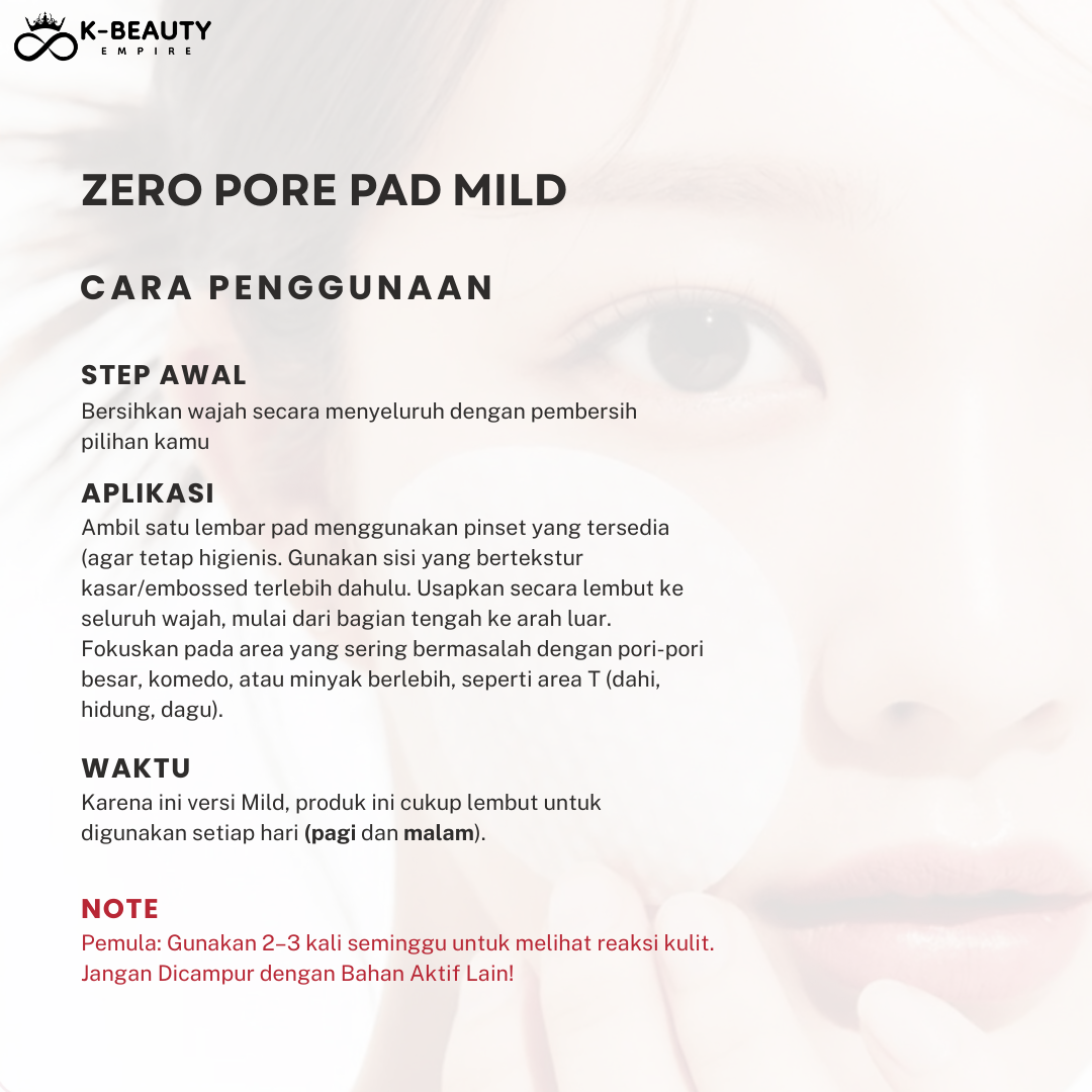 [Medicube] Zero Pore Pad Mild (70 pads)