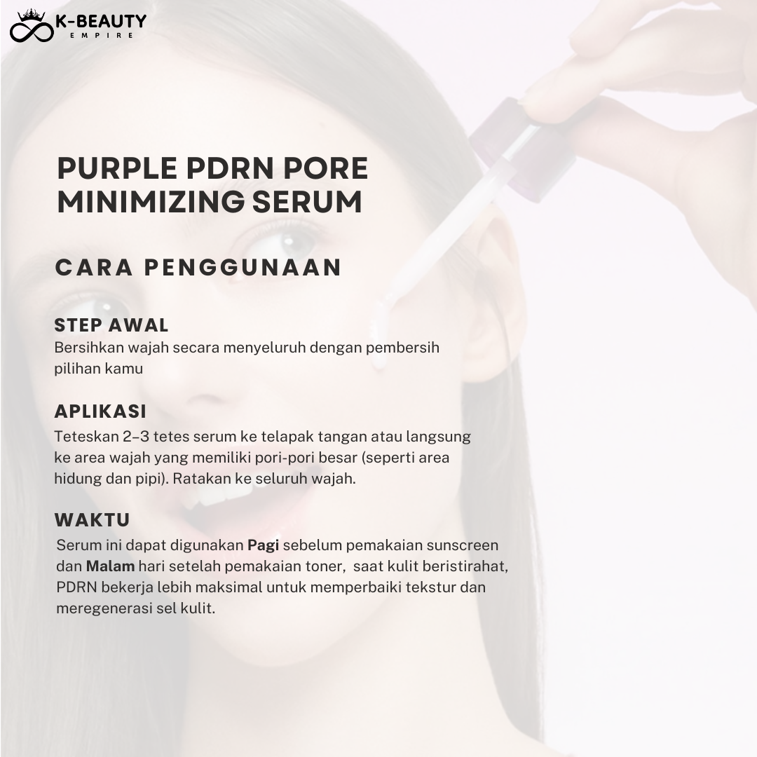 [Eqqualberry] Purple PDRN Pore Minimizing Serum 30ML