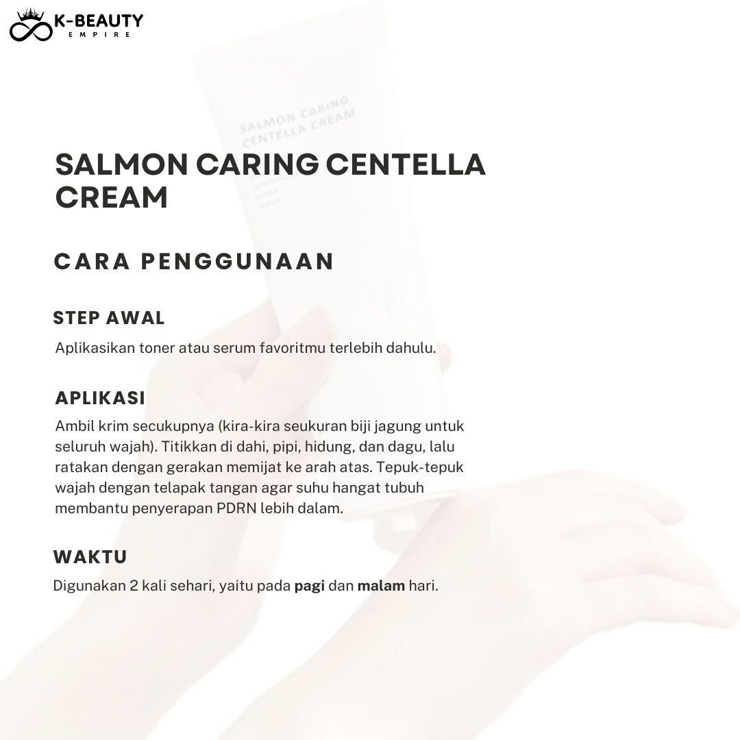 [Heveblue] Salmon Caring Centella Cream 100ML