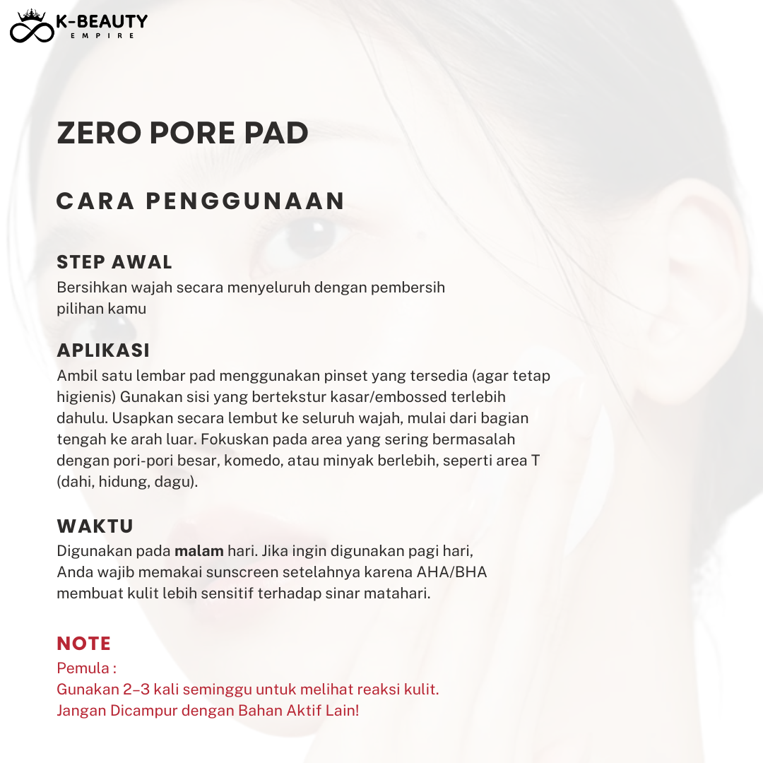 [Medicube] Zero Pore Pad (70 pads)