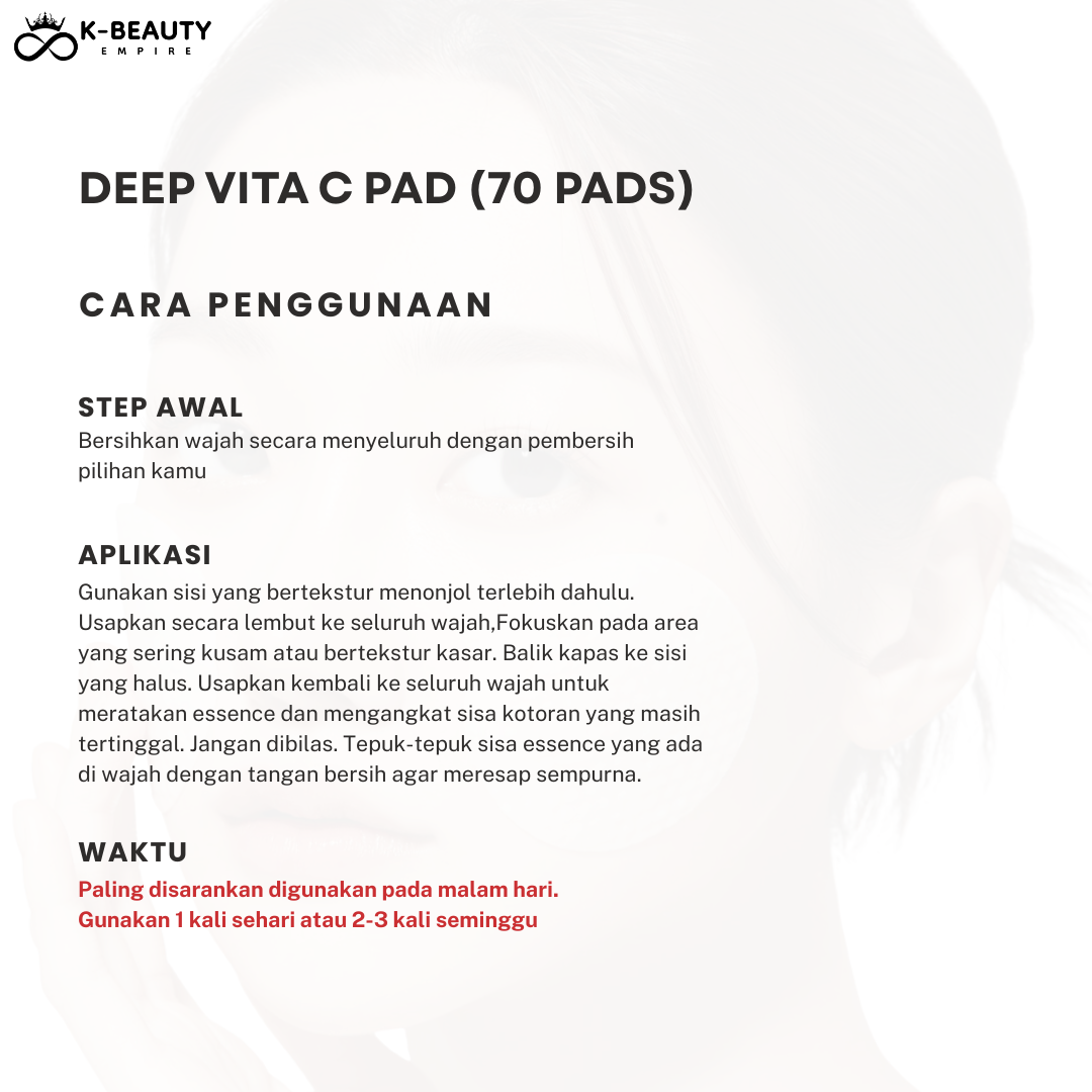[Medicube] Deep Vita C Pad (70 pads)