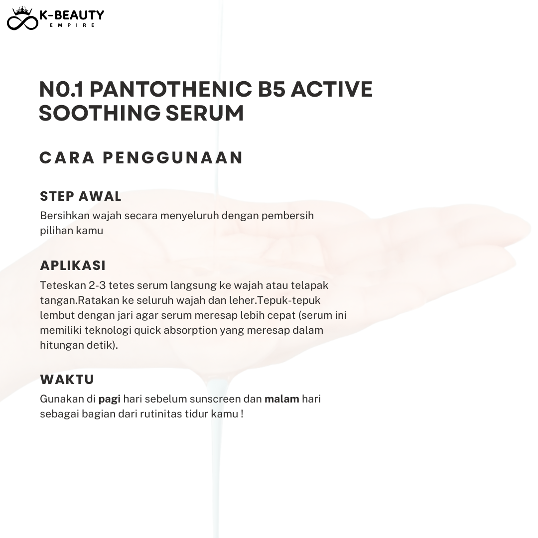 [Numbuzin] No. 1 Pantothenic B5 Active Soothing Serum 50ML