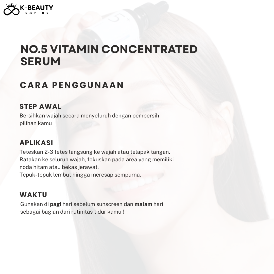 [Numbuzin] No. 5 Vitamin Concentrated Serum 30ML