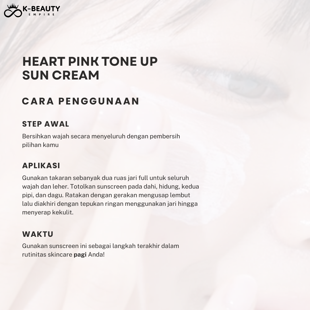 [Celimax] Heart Pink Toneup Sun Cream 40ML
