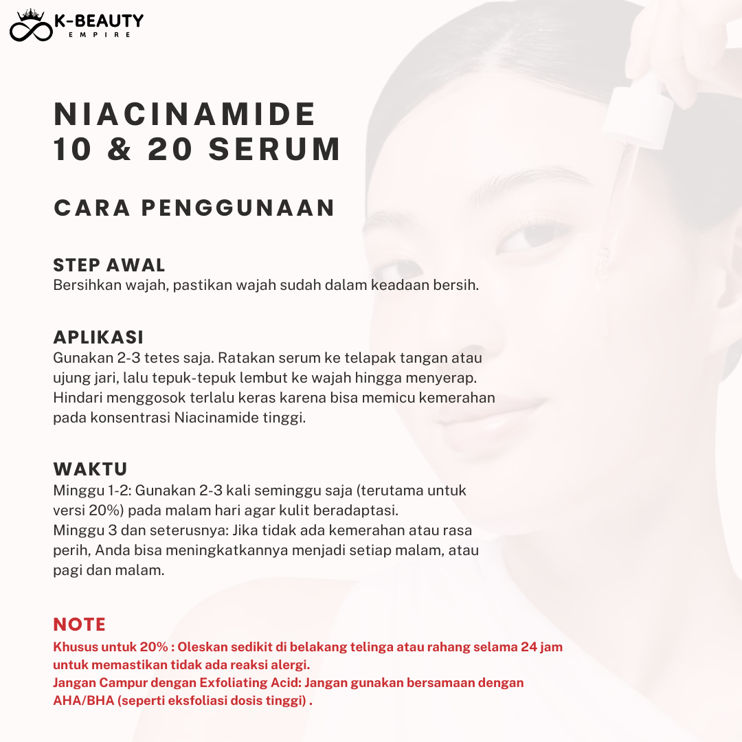 [Jumiso] Niacinamide 10 & 20 Serum