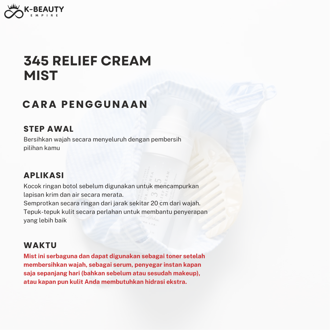 [Dr. Althea] 345 Relief Cream Mist (60ML)