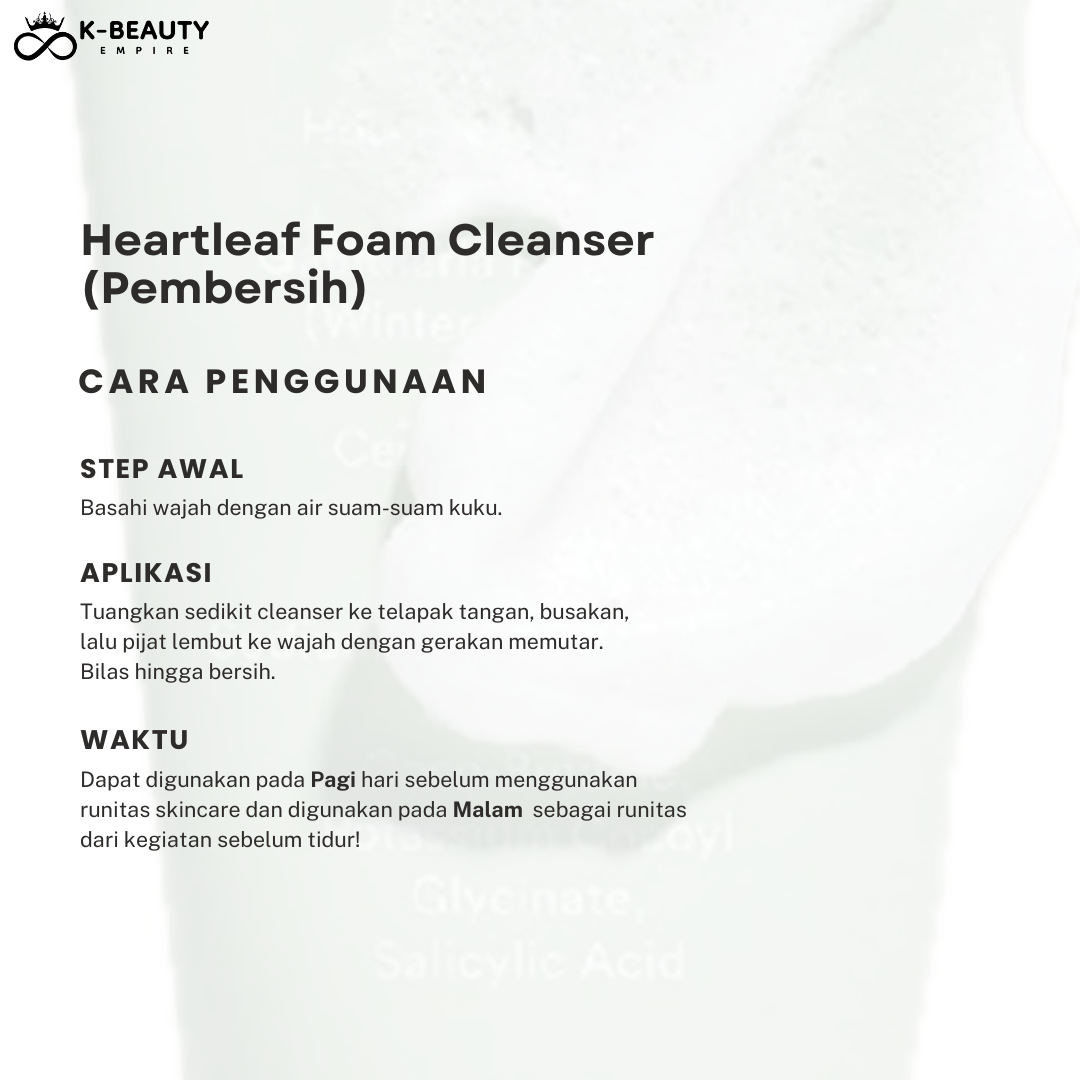 [Abib] Heartleaf Calming Trial Kit (Cleanser, Serum, Toner, Moisturizer)
