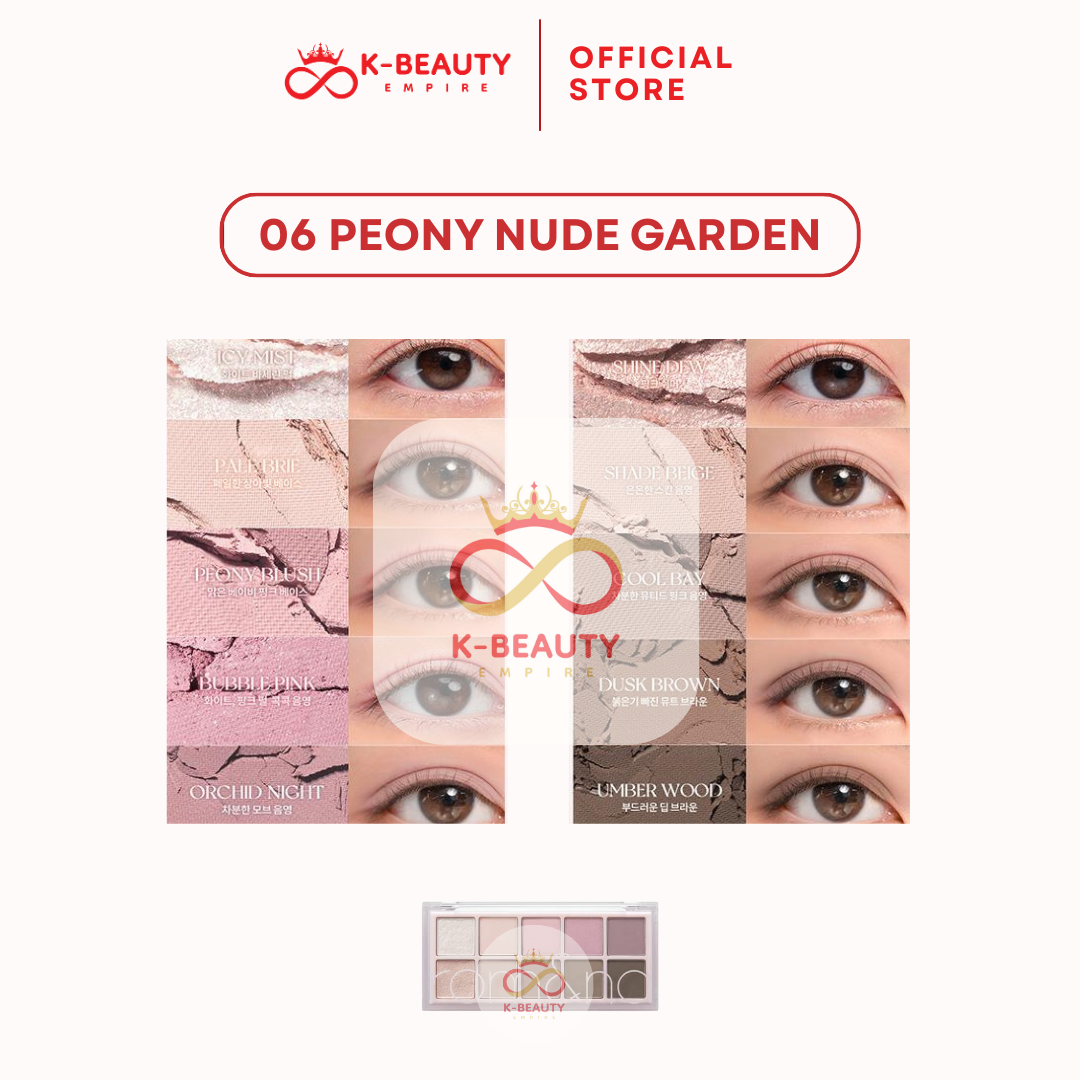 [Romand] Better Than Palette Eyeshadow / Rosebud / Pampas / Mahogany