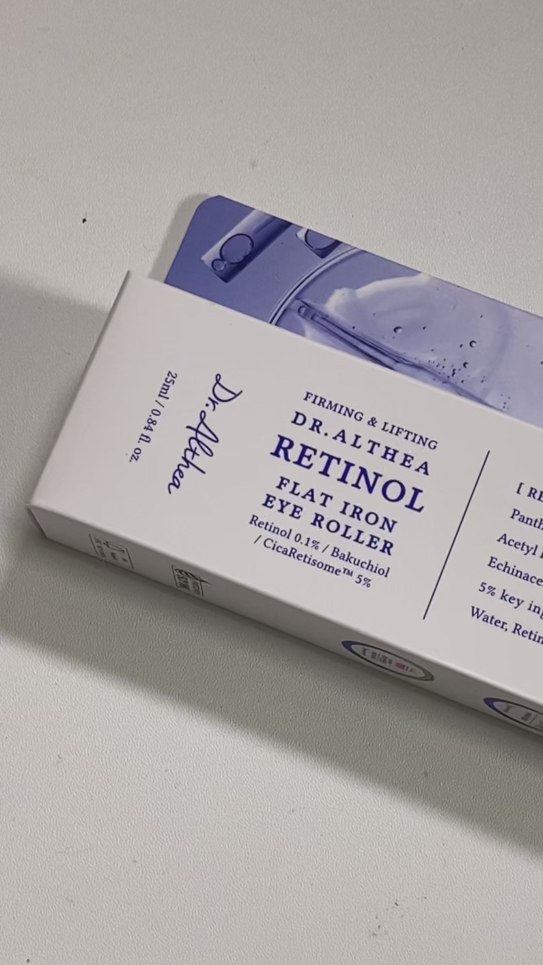 [Dr. Althea] Retinol Flat Iron Eye Roller (25ML)