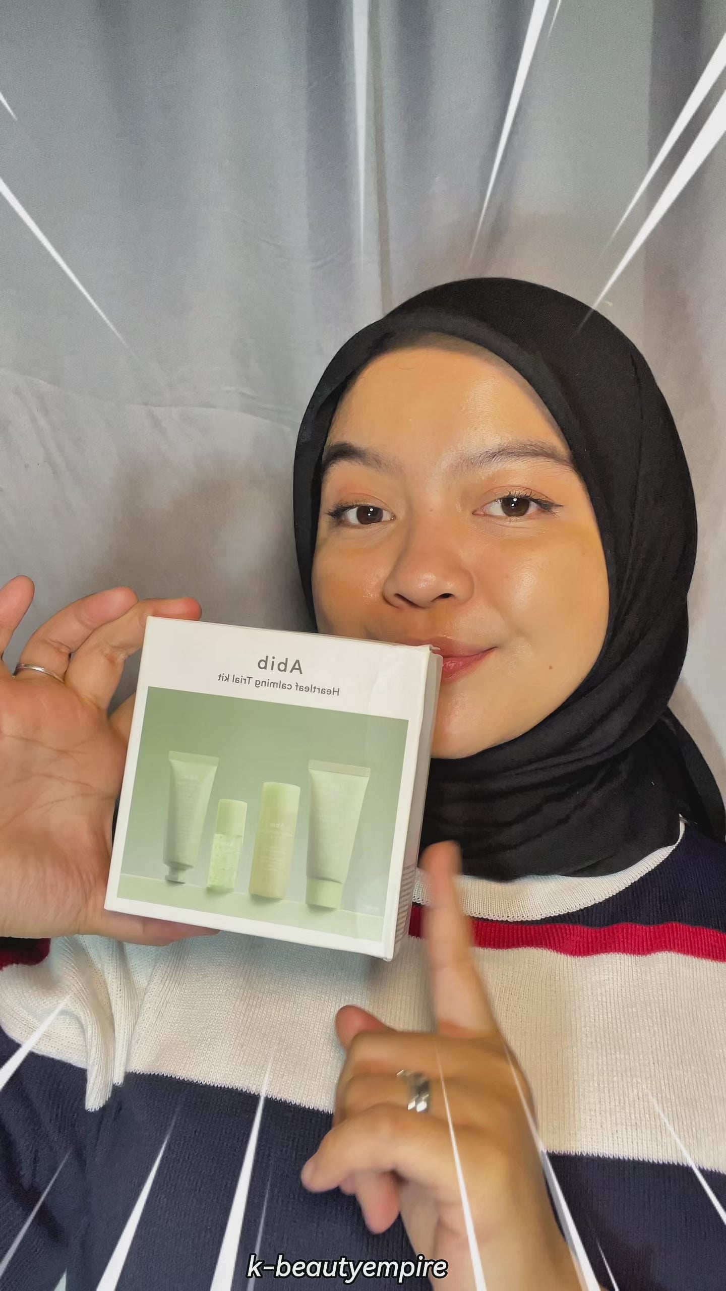 [Abib] Heartleaf Calming Trial Kit (Cleanser, Serum, Toner, Moisturizer)