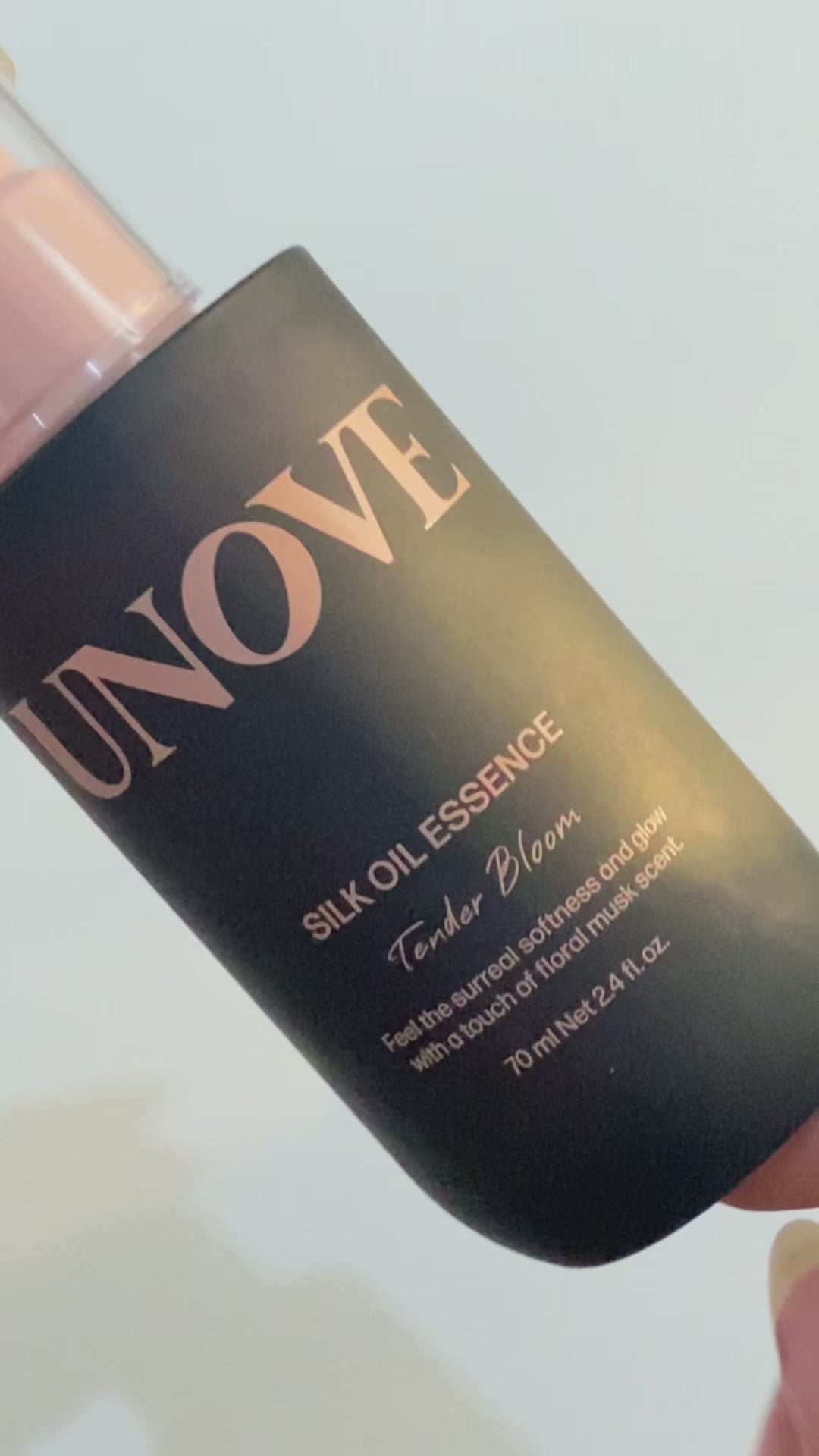 [Unove] Silk Oil Essence (Tender Bloom) 70ML