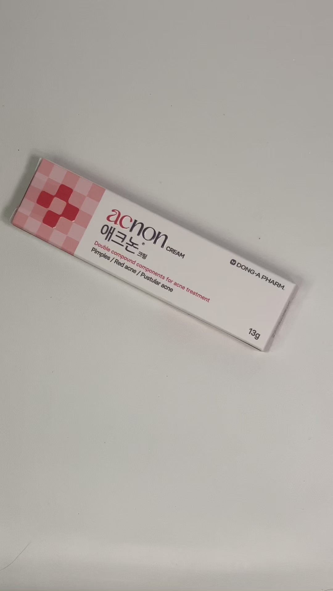 [Dong A Pharmacy] Acnon cream / krim totol jerawat (13GR)