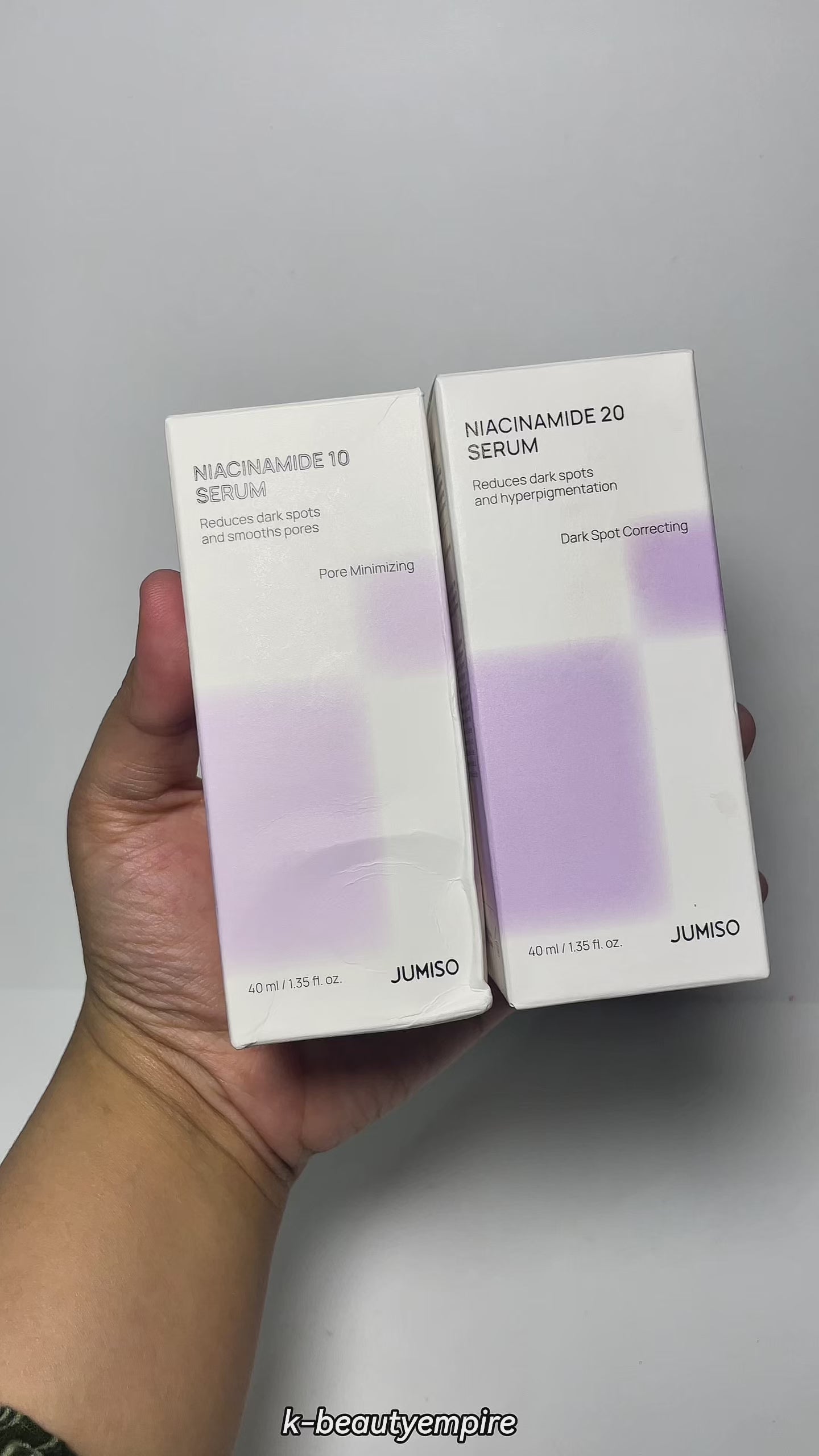 [Jumiso] Niacinamide 10 & 20 Serum