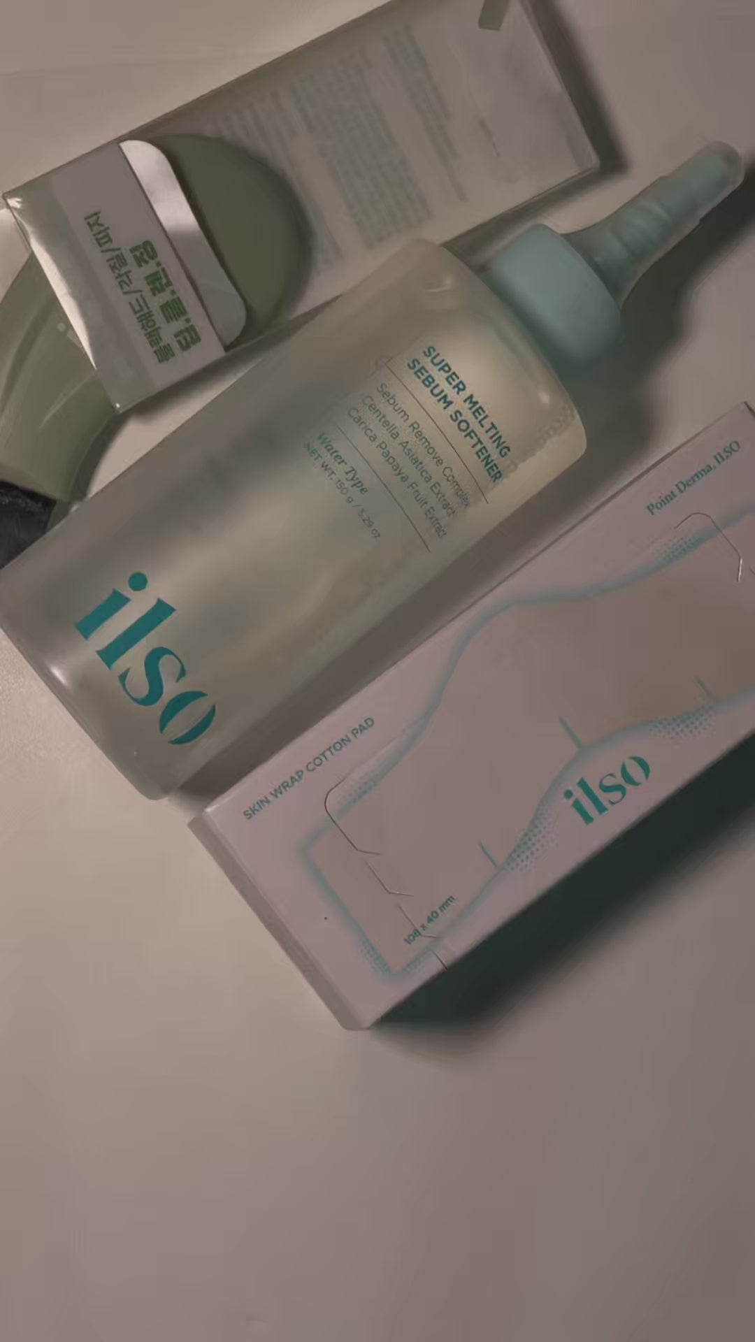 [Ilso] Super Melting Sebum Softener 150ML + Cotton pad