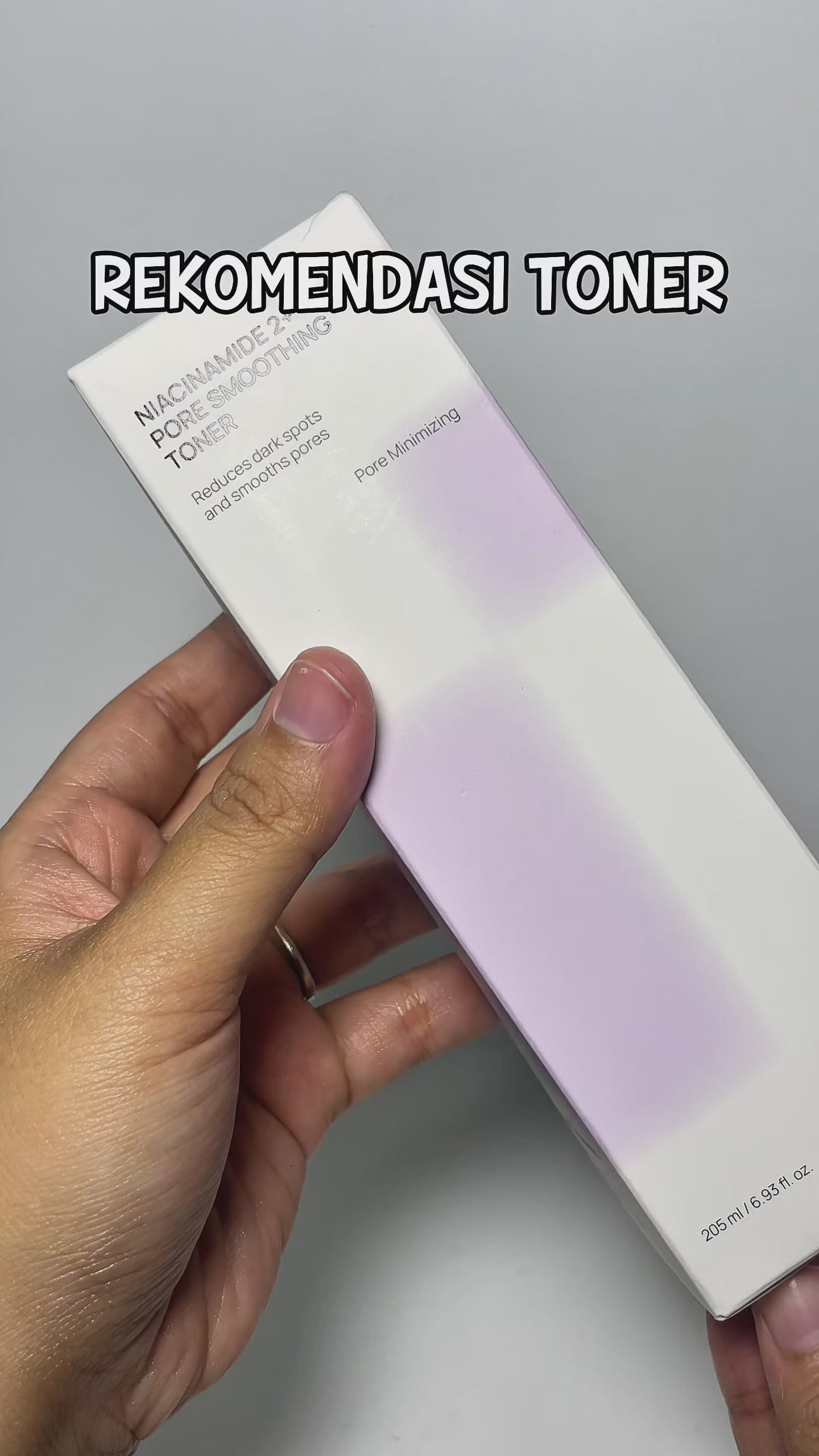 [Jumiso] Niacinamide 2+ Pore Smoothing Toner (205ML)