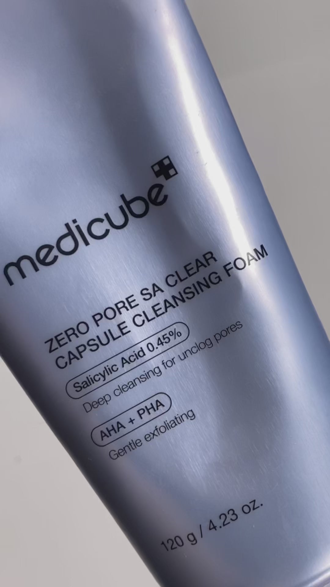 [Medicube] Zero Pore SA Clearing Capsule Cleansing Foam 120gr