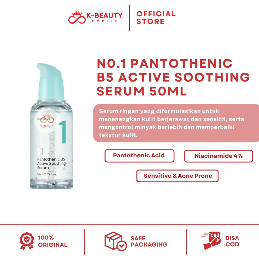 [Numbuzin] No. 1 Pantothenic B5 Active Soothing Serum 50ML