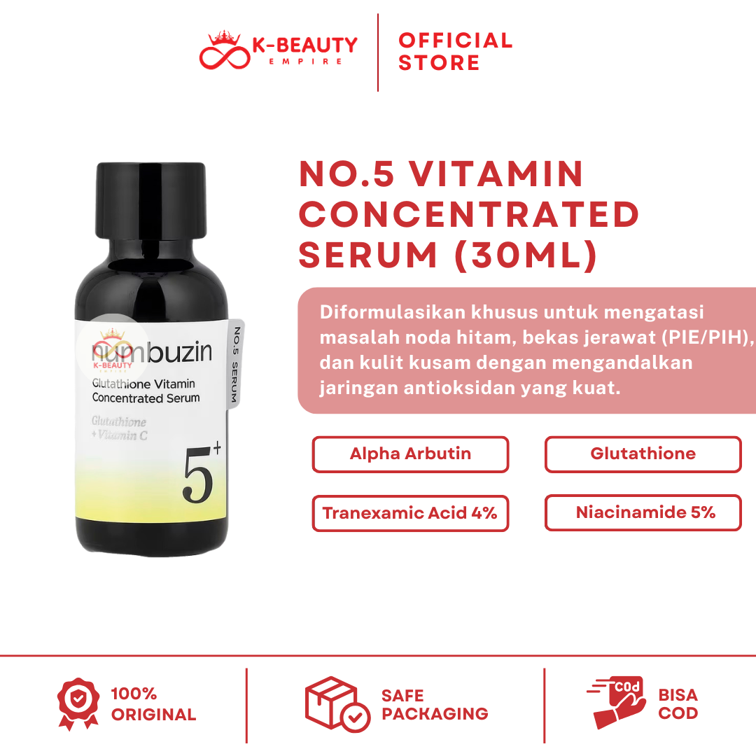 [Numbuzin] No. 5 Vitamin Concentrated Serum 30ML
