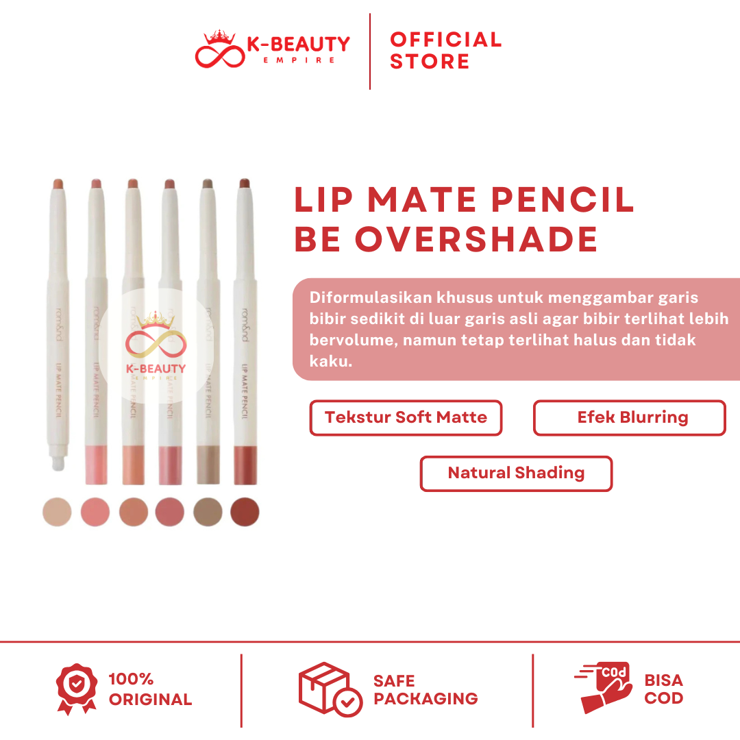 [Romand] Lip Matte Pencil / Lip Liner