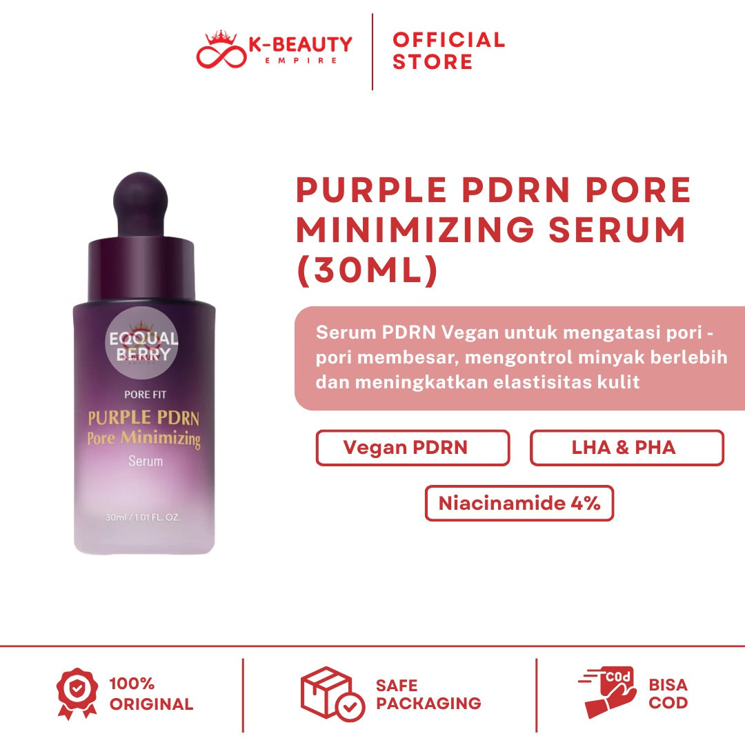 [Eqqualberry] Purple PDRN Pore Minimizing Serum 30ML