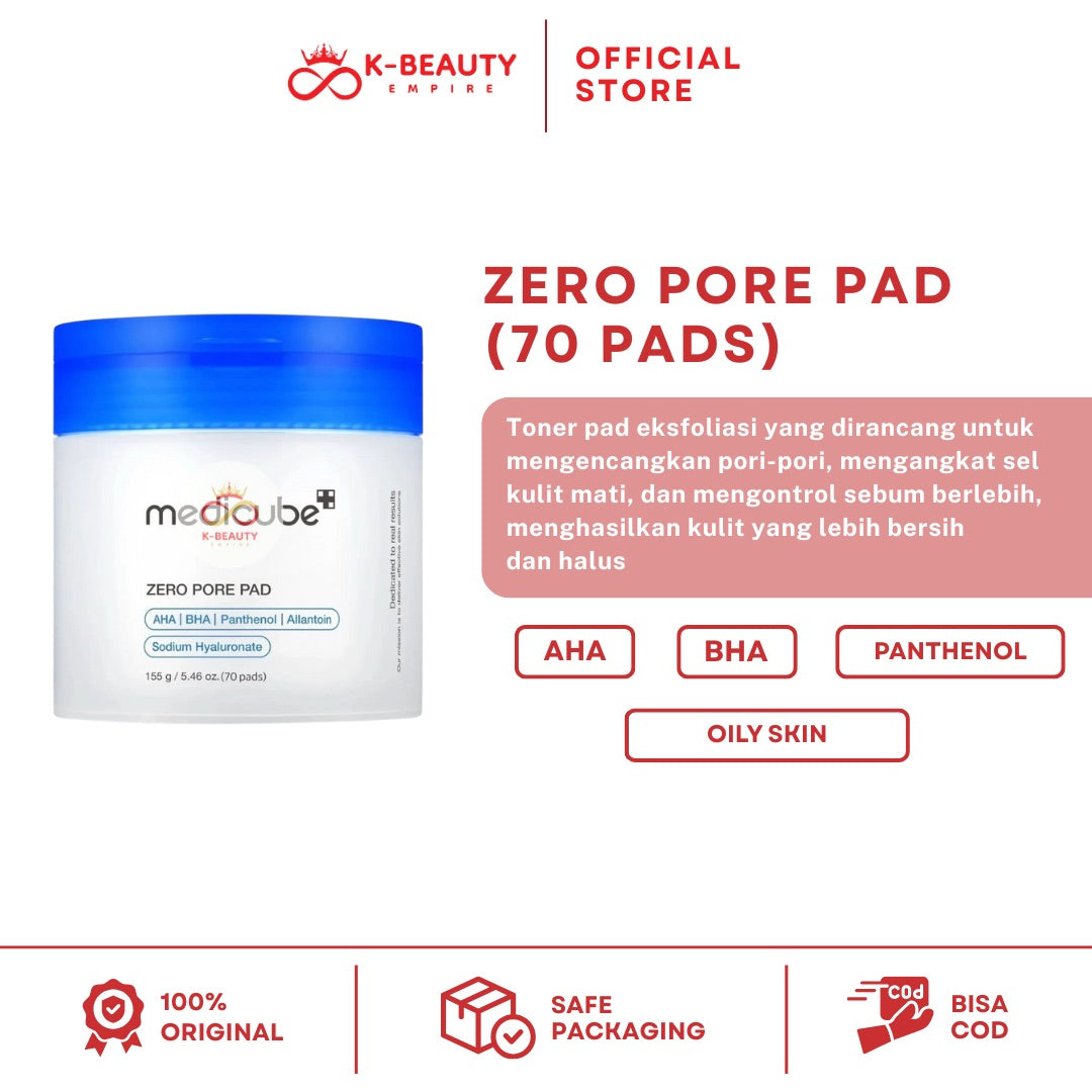 [Medicube] Zero Pore Pad (70 pads)