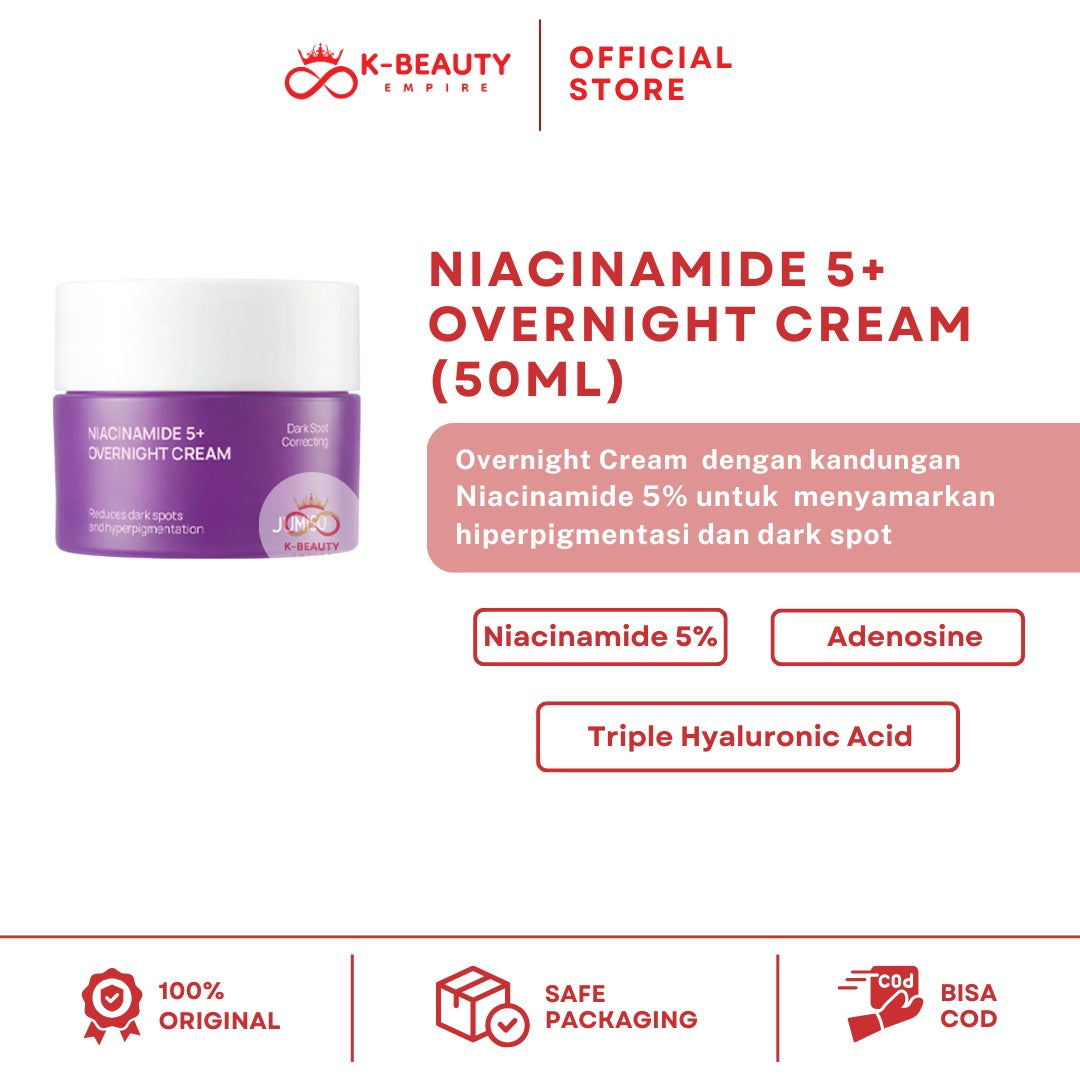 [Jumiso] Niacinamide 5+ Overnight Cream 50ml