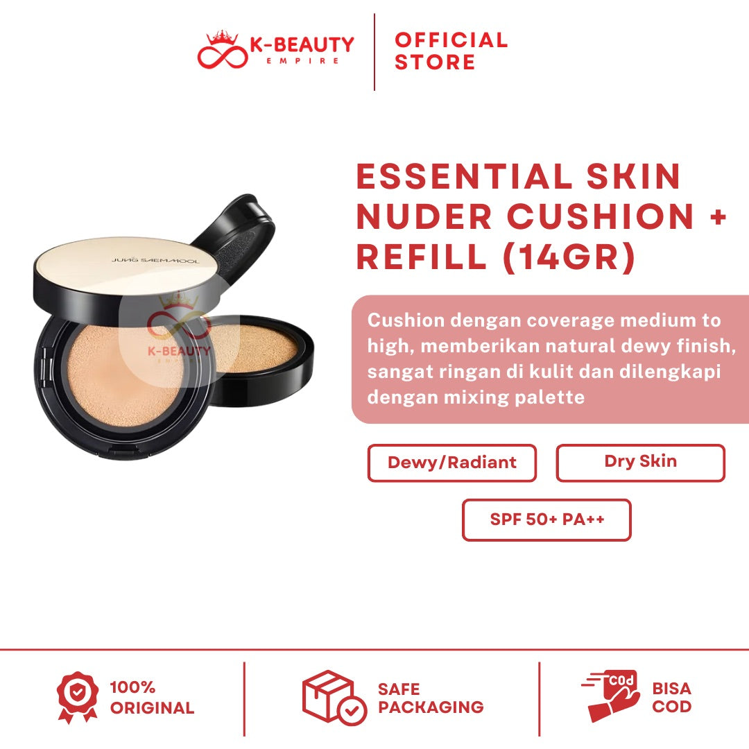 [JungSaemMool] Essential Skin Nuder Cushion Set + Refill (14gr)
