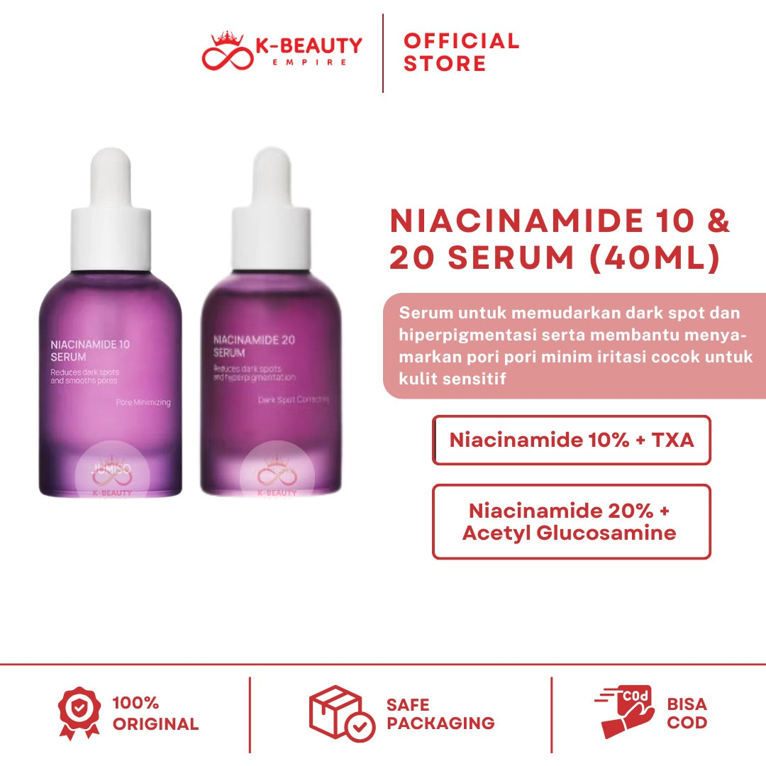 [Jumiso] Niacinamide 10 & 20 Serum