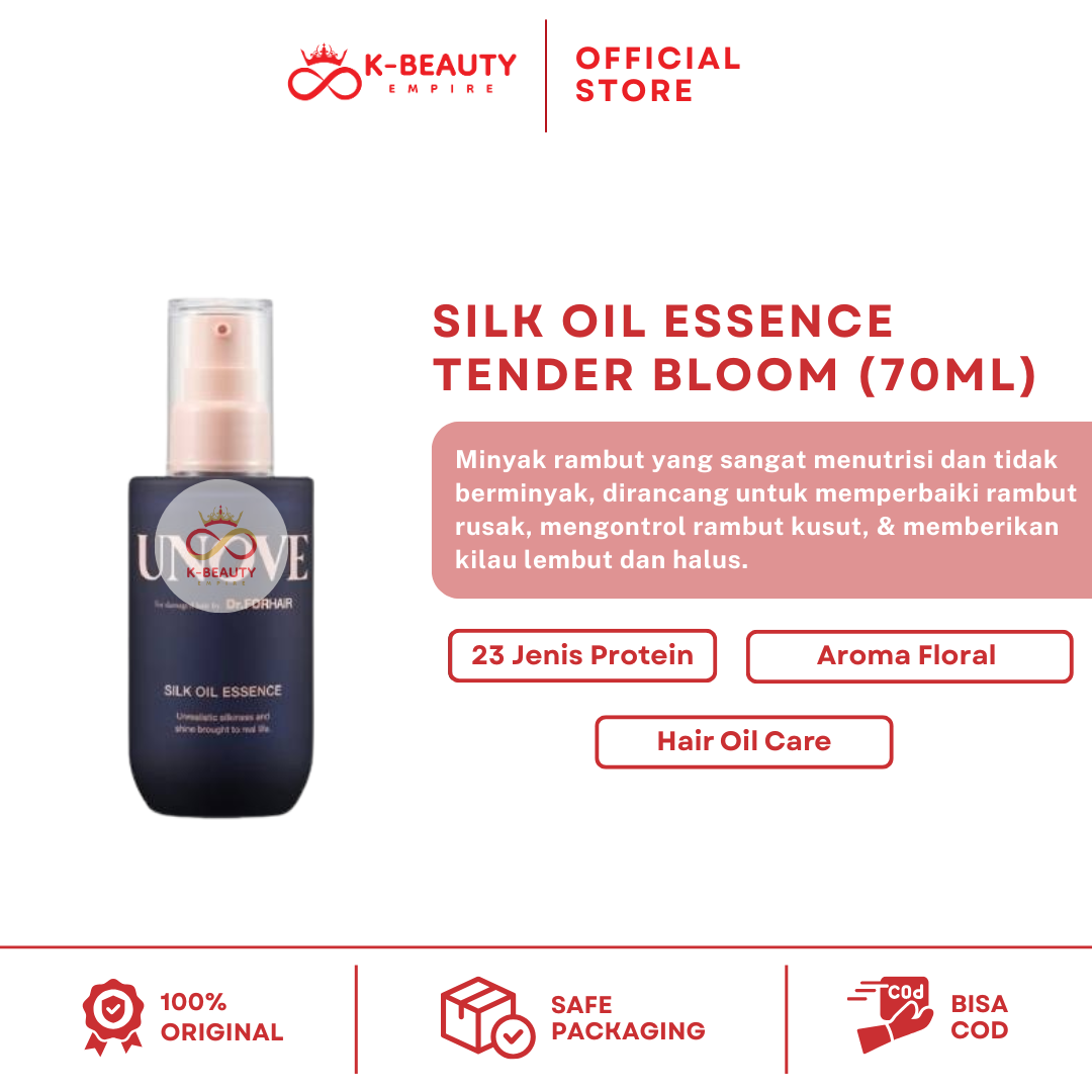 [Unove] Silk Oil Essence (Tender Bloom) 70ML