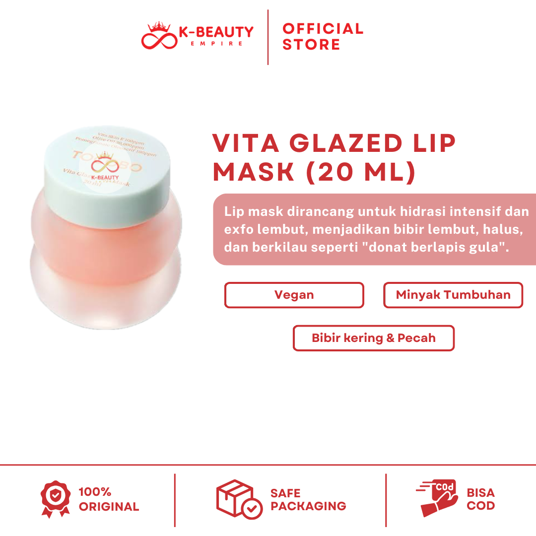 [Tocobo] Vita Glazed Lip Mask (20ML)