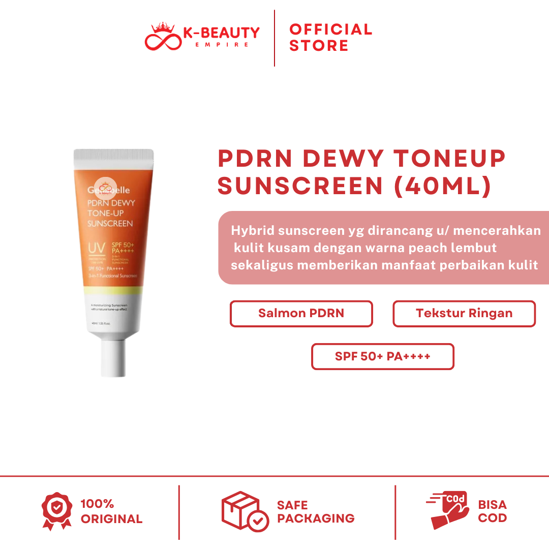[Genabelle] PDRN dewy toneup sunscreen (40ML) SPF 50+ PA++++