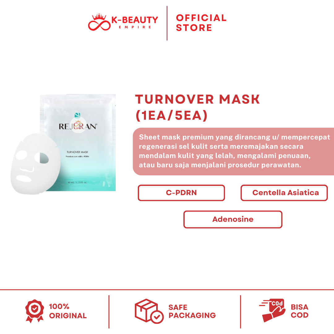 [Rejuran] Turnover Healing Mask (1EA / 5EA)