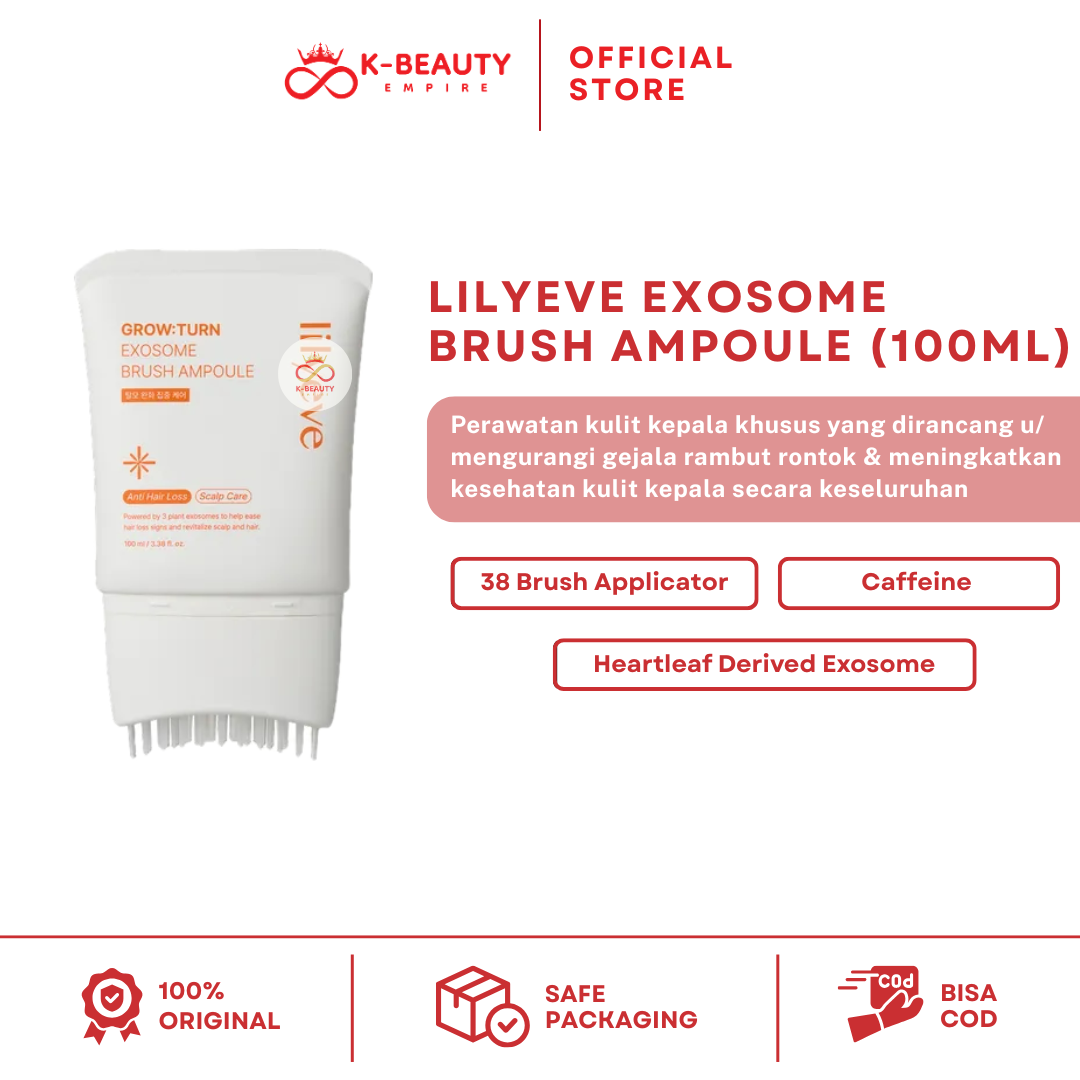 [LILYEVE] Grow Turn Exosome Brush Hair Ampoule 100ml