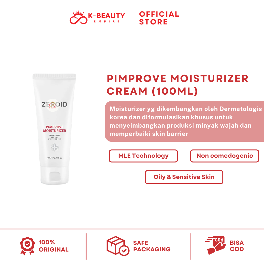 [Zeroid] Pimprove moisturizer cream (100ML)